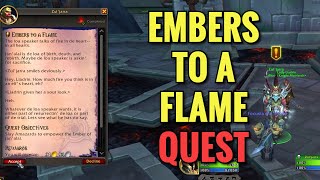 Information Embers To A Flame Quest (WoW Midnight) Update