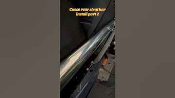 Cusco rear strut bar install on RSX part 2 #dc5 #rsx #rsxtypes #cusco #rearstrutbar #howto