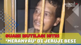 Tarsum 'Meranyau' di Balik Jeruji Besi Usai Bunuh dan Mutilasi Istrinya di Ciamis