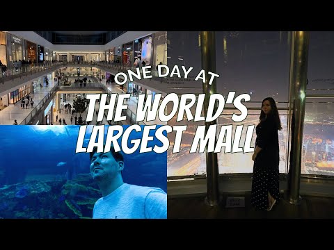 ONE DAY AT DUBAI MALL // Shops, Aquarium & World's Highest Observation Deck