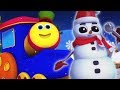 Noël bonhomme de neige | chansons de bébé | Bob Christmas Snowman | Bob The Train Française