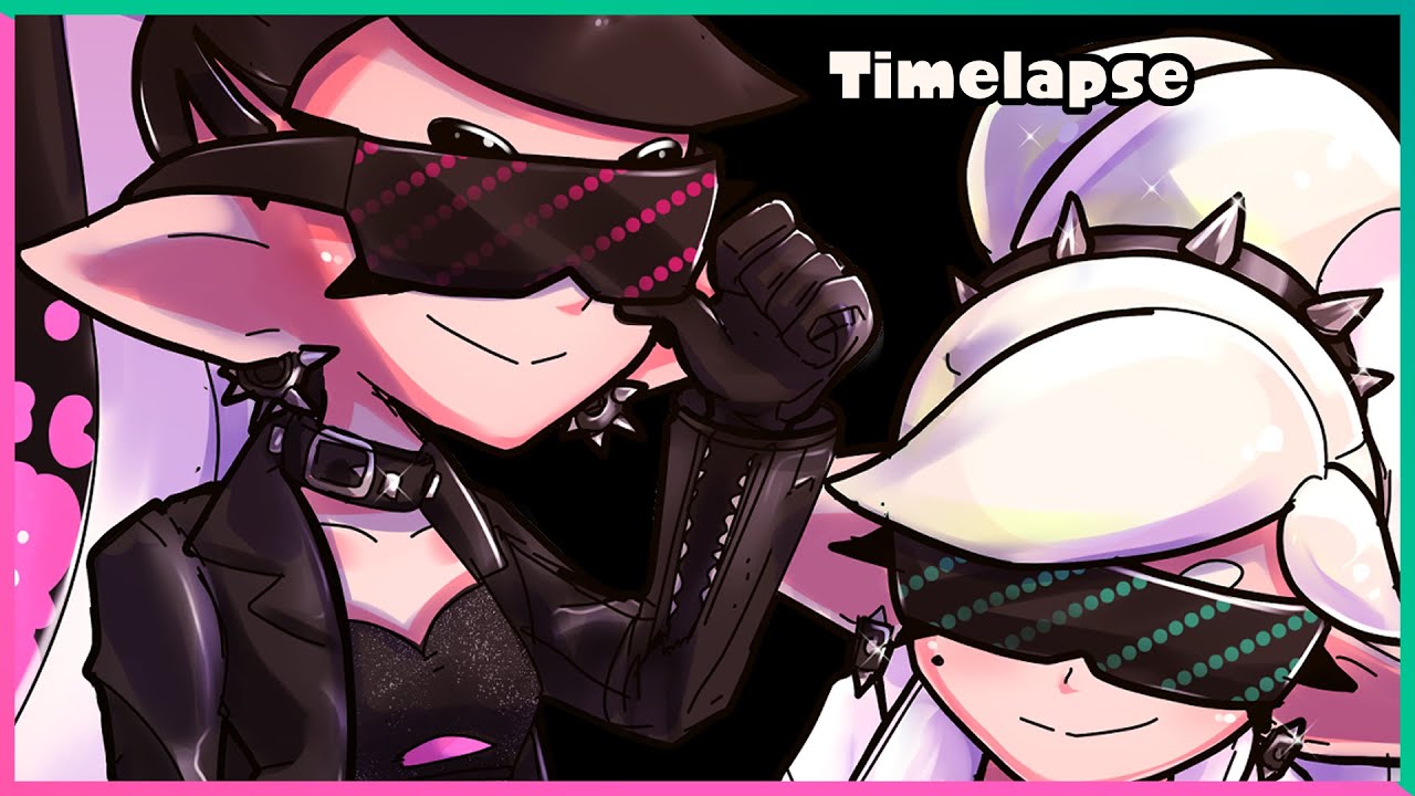Callie and Marie in the Splatlands (timelapse)