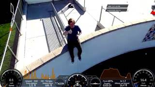 BeBop 2 Maiden Flight (with Telemetry Overlay)