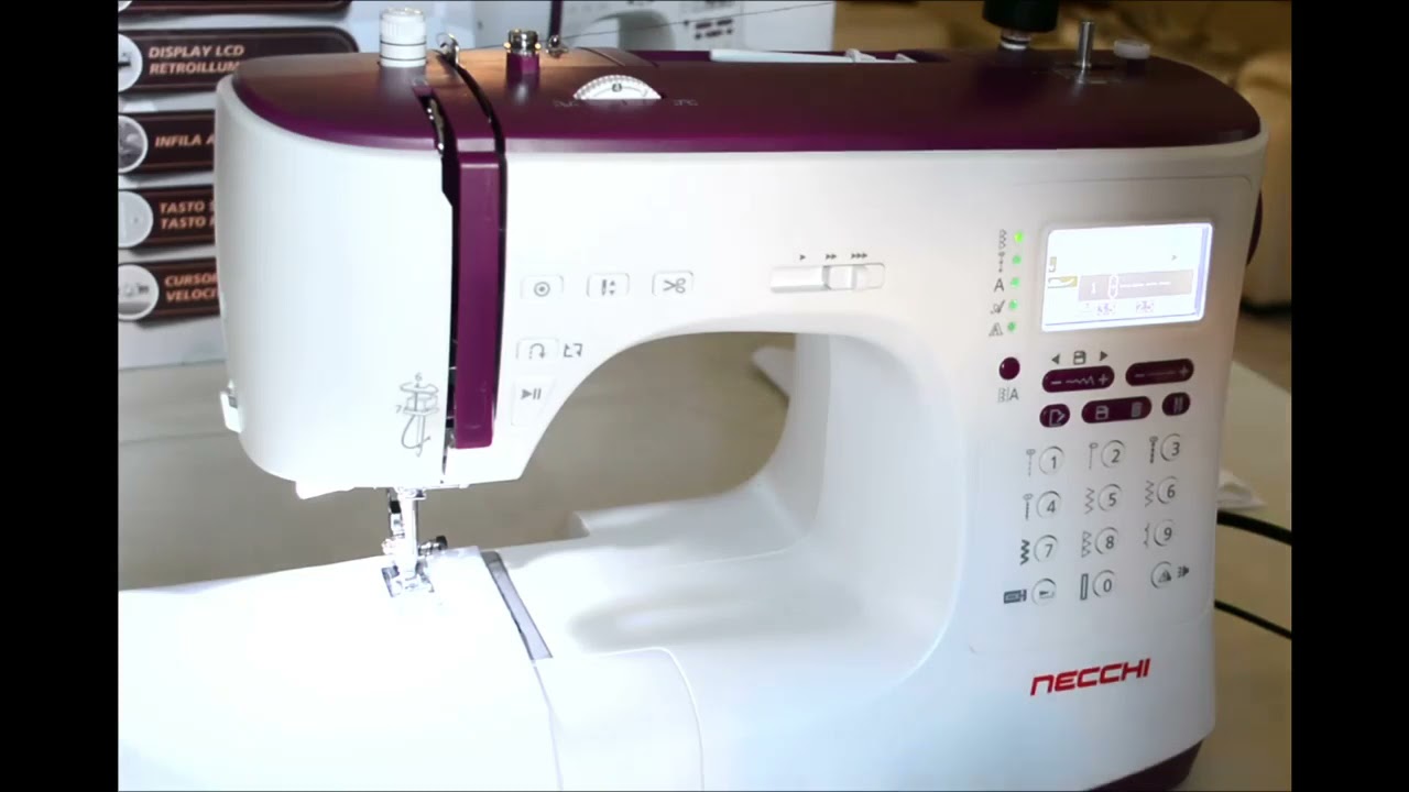 Pillole di cucito - video 6  - Funzione per cucire senza il pedale!