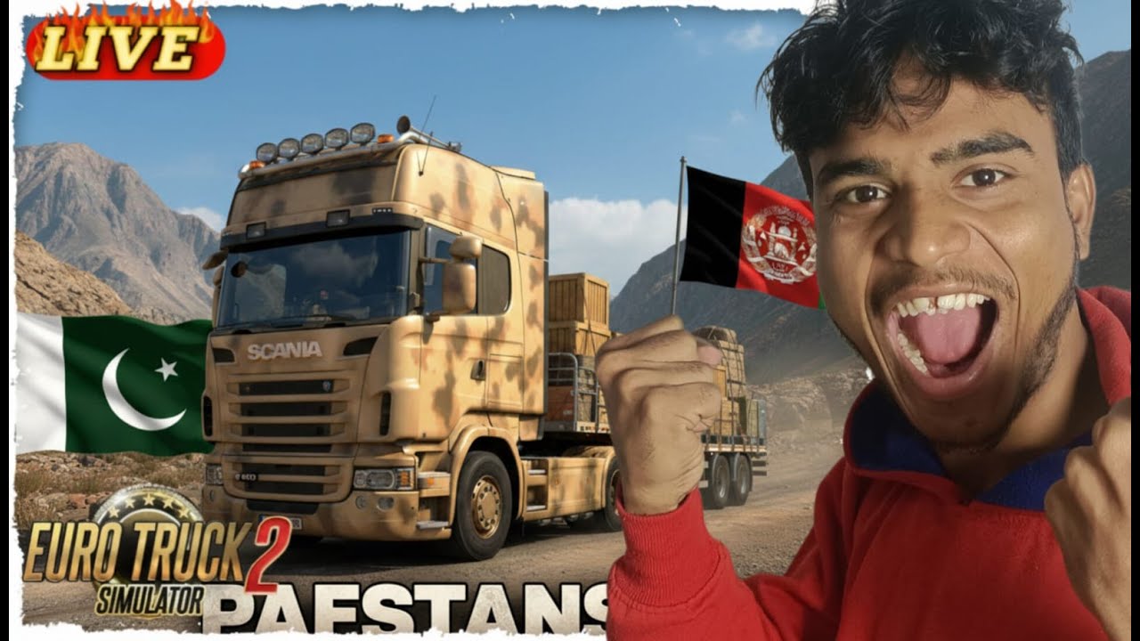 🔴 LIVE || Pakistan se Afghanistan: Dangerous Mountain Drive! 🚛🇵🇰🇦🇫