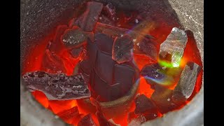Preliminary preparations for the fifth procedure, sublimation (pātana): Preparing copper powder