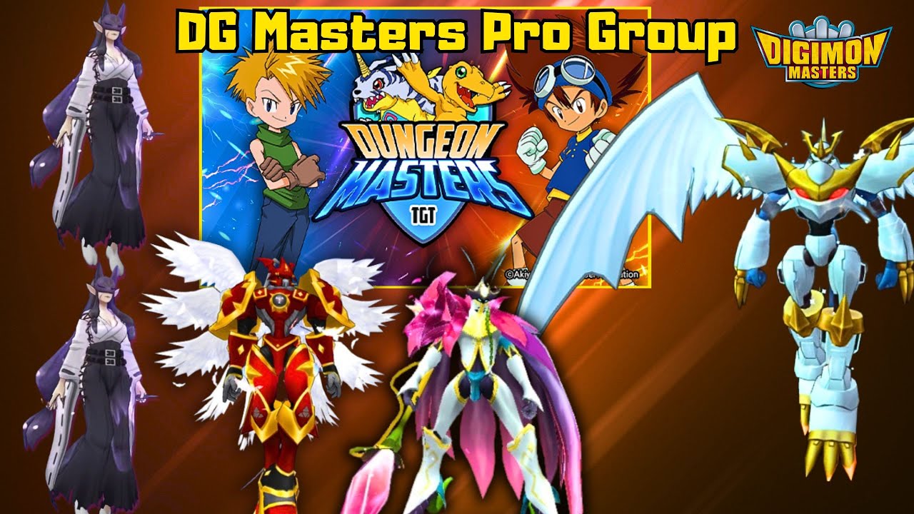 DUNGEON MASTERS 3 - PRO GROUP - Digimon Masters Online