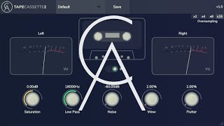 Tape Cassette 2 | Wonderful & Warm Emulation Plugin | VST3, AU, AAX, AUv3