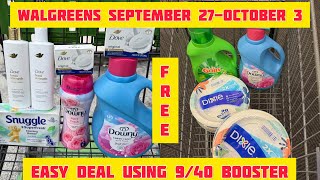 Walgreens Couponing September 27-October 3|| Free downy dove and snuggle deal