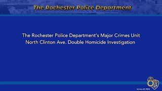 Crimestoppers N. Clinton Ave. Double Homicide Investigation
