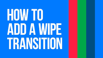How to add a wipe transition to your video with VSDC Free Video