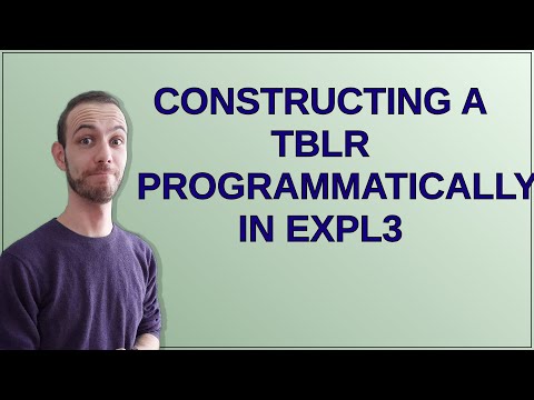 Constructing a tblr programmatically in expl3