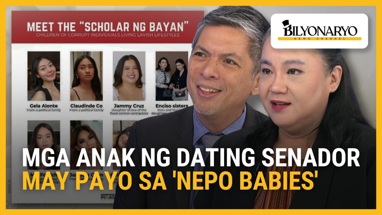 Legacy vs. luxury: Anak ng mga dating senador, nagpayo sa mga 'nepo babies' | Agenda