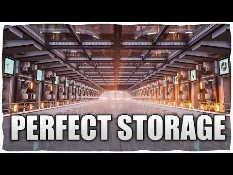 Building The Perfect Storage, With Blueprints For You! - Satisfactory Lets Play Ep.13
