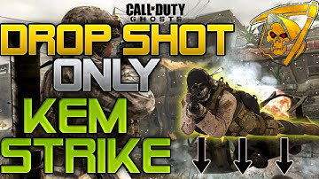 Ghosts: Drop Shot Only KEM Strike (CoD Ghosts: Unique KEM Strike) - Dropshotting KEM