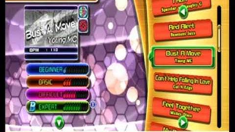 DDR Hottest Party 2 License Songlist.