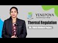 Thermal Regulation | Physiotherapy | Yenepoya Physiotherapy College