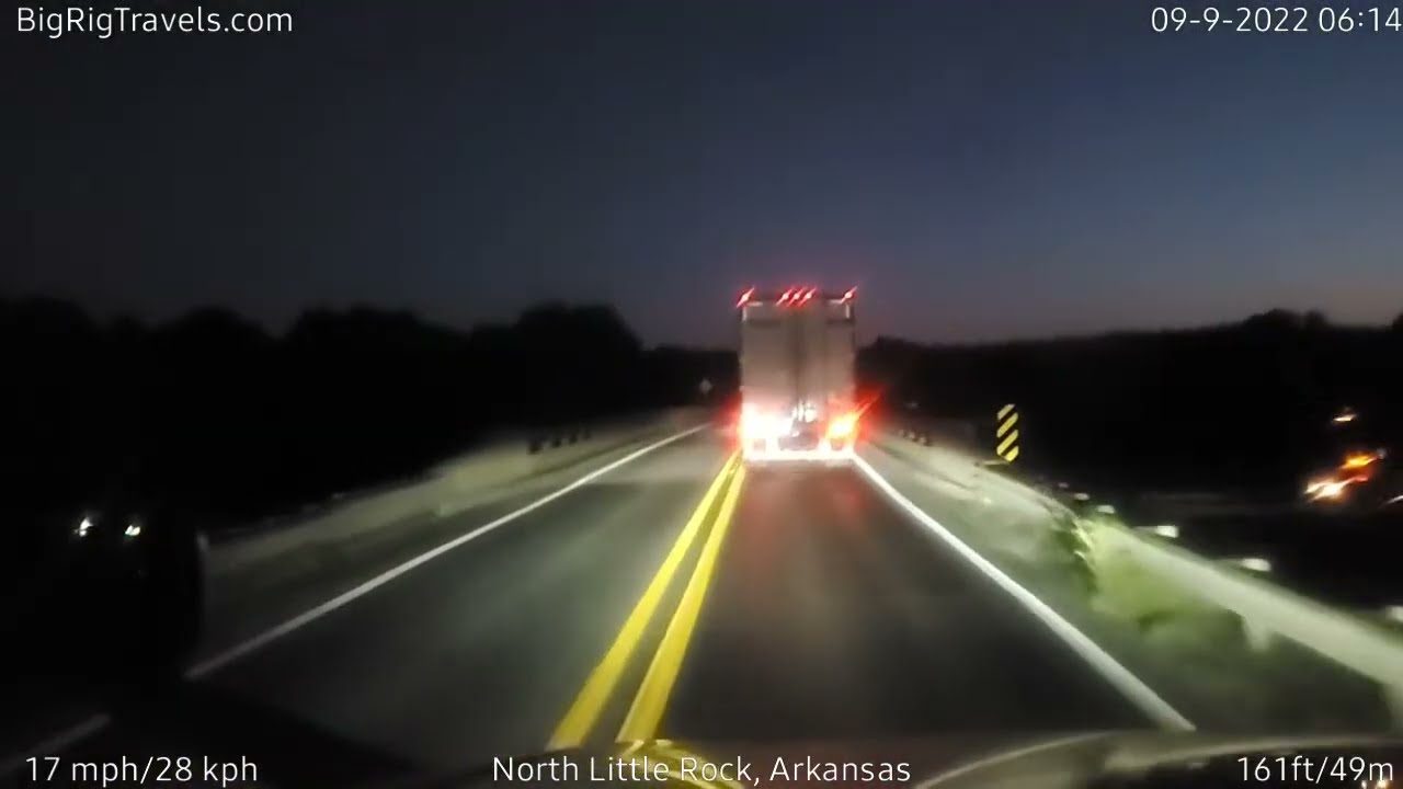 BigRigTravels LIVE North Little Rock, AR to Memphis, TN (9/9/22 555