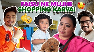 @MrFaisu Ne Mujhe Shopping Karvai 🛍️😃 | Bharti Singh | Haarsh Limbachiyaa | Golla