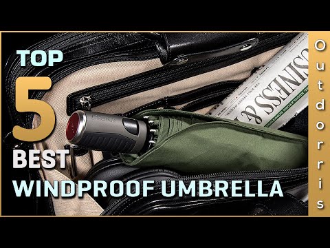 Top 5 Best Windproof Umbrellas Review In 2023