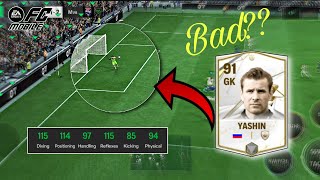 Is He A Bad Goalkeeper ?? | Yashin Review || Ea Fc #fcmobile
