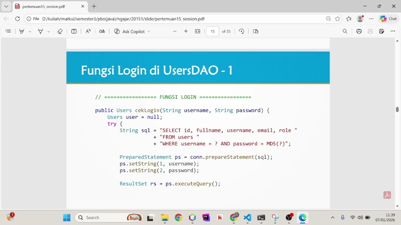 Belajar Session di JSP
