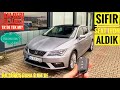 SIFIR ARABA ALDIK|TR’DE TEK Mİ?TAM DERİ KOLTUKLU SEAT LEON | İLK SÜRÜŞ