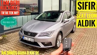 SIFIR ARABA ALDIK|TR’DE TEK Mİ?TAM DERİ KOLTUKLU SEAT LEON | İLK SÜRÜŞ