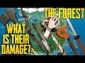 Weapon Damage Finally Revealed in The Forest!