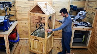 How to Build Glass Bird Cage ? How to make a wooden birdcage ?