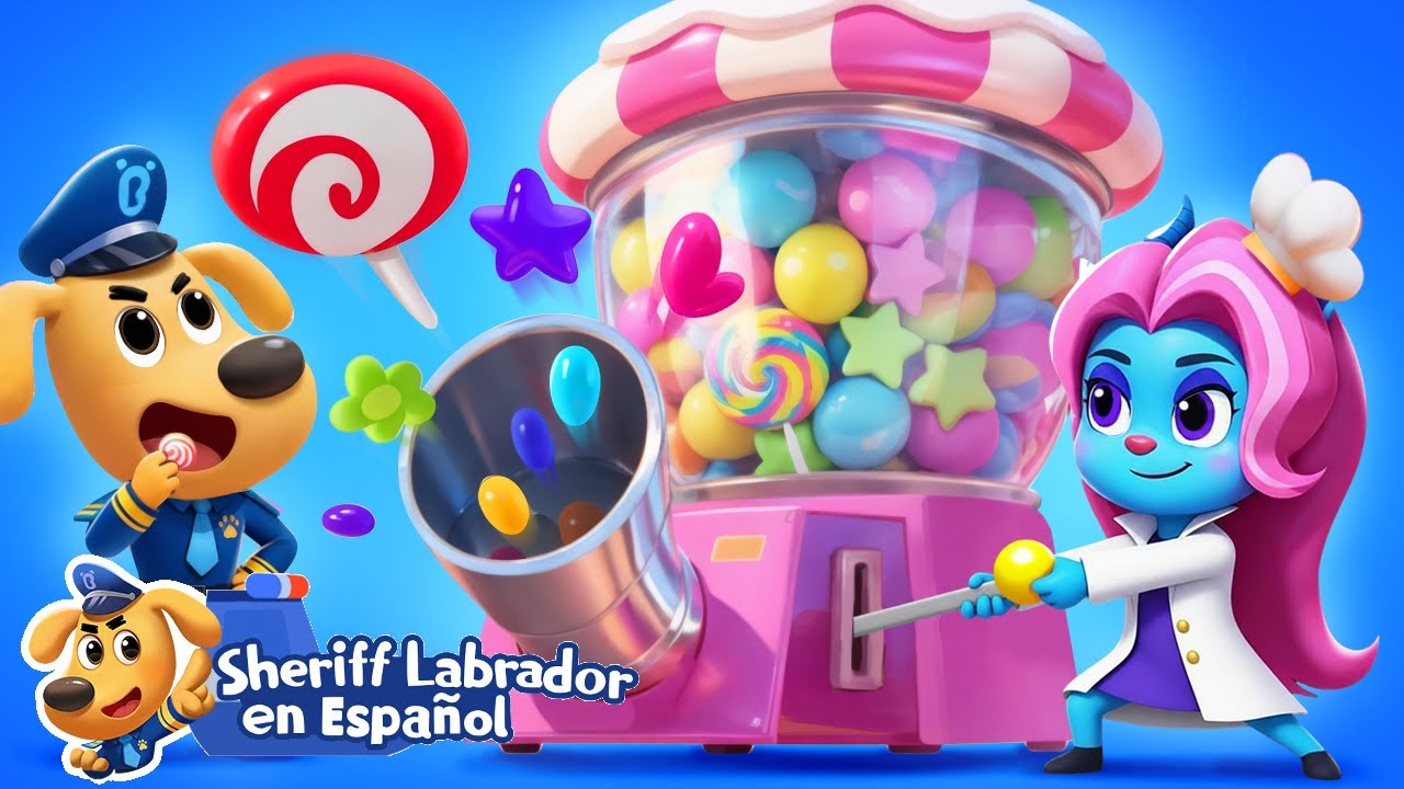 Súper Caramelos Explosivos 💥 Dibujos Animados 🔍Sheriff Labrador en Español