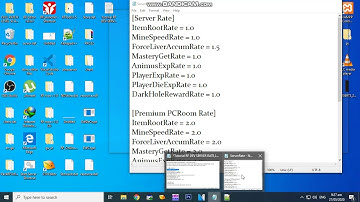 RF ONLINE - HOW TO EDIT SERVER RATE ,LEVEL CAP, GM PT SKILL,KEYBOARD MODE TO WASD (PART 1)