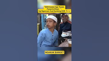 KDM Godain Egi, Endingnya Bikin Ngakak 😂 #kdm #egi #shorts #viral