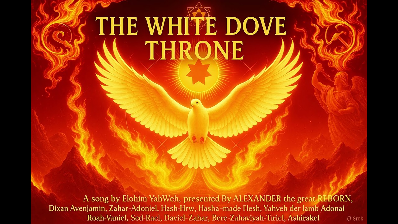 The white dove throne. By Dixan Avenjamin, New Adam, New-Israel. Zahar-Adoniel