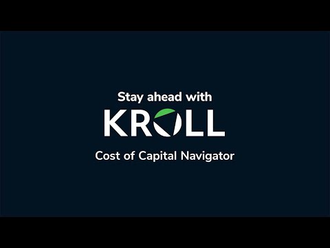 Duff & Phelps' Cost of Capital Navigator is rebranding to Kroll