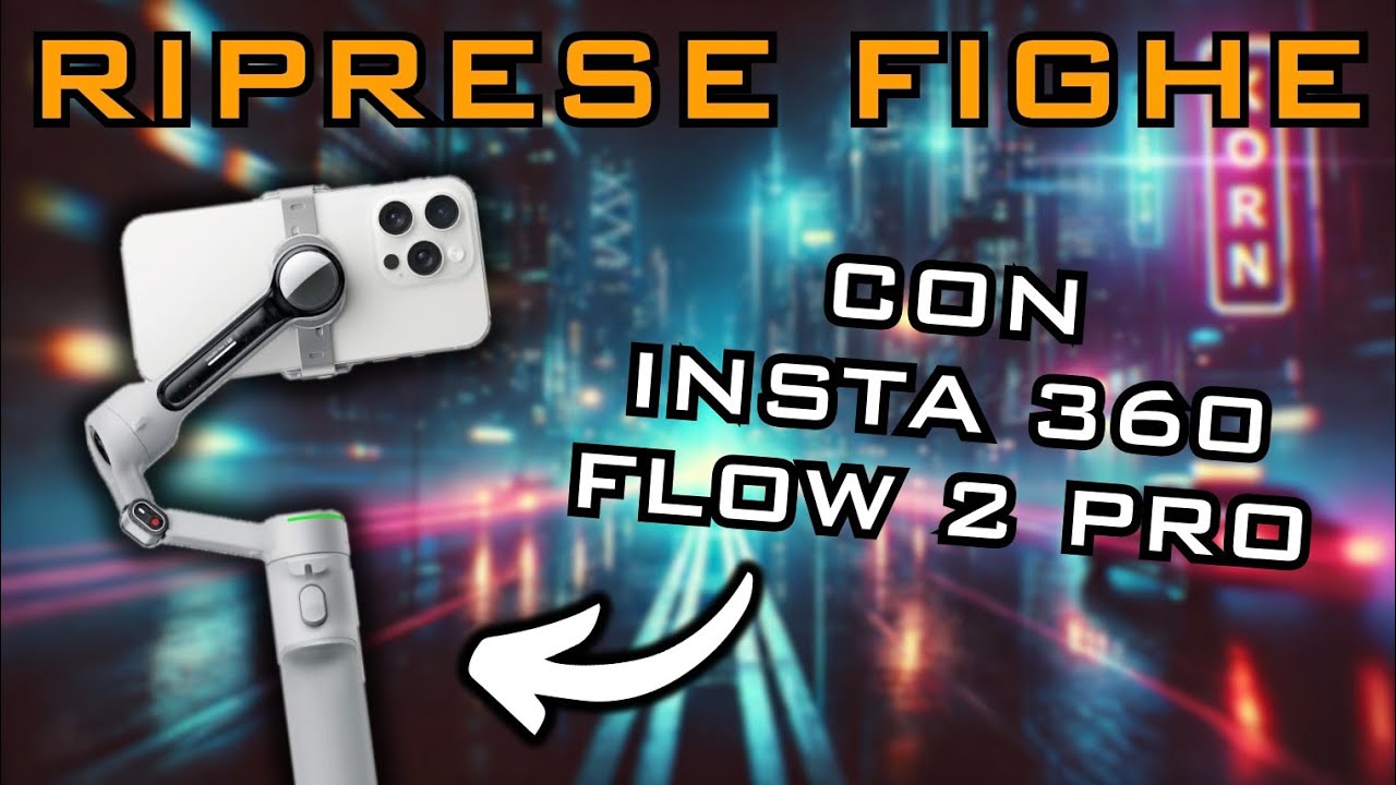 Insta360 Flow 2 Pro – Ecco come lo uso per Riprese Cinematografiche! | Francesco Gori