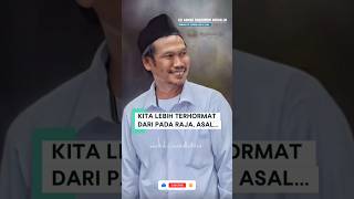 “Kita lebih terhormat dari pada raja, bila.” #gusbaha #ulama #ngaji #quotes #tasawuff #shorts #reels