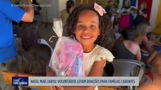 TV Serra Dourada SBT | Projeto social distribui cestas básicas