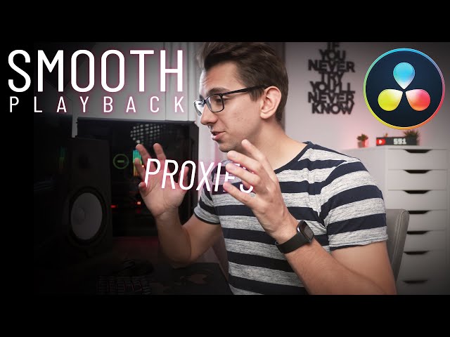 SMOOTH PLAYBACK in DaVinci Resolve - Optimized Media, Proxies & Render Cache Tutorial class=