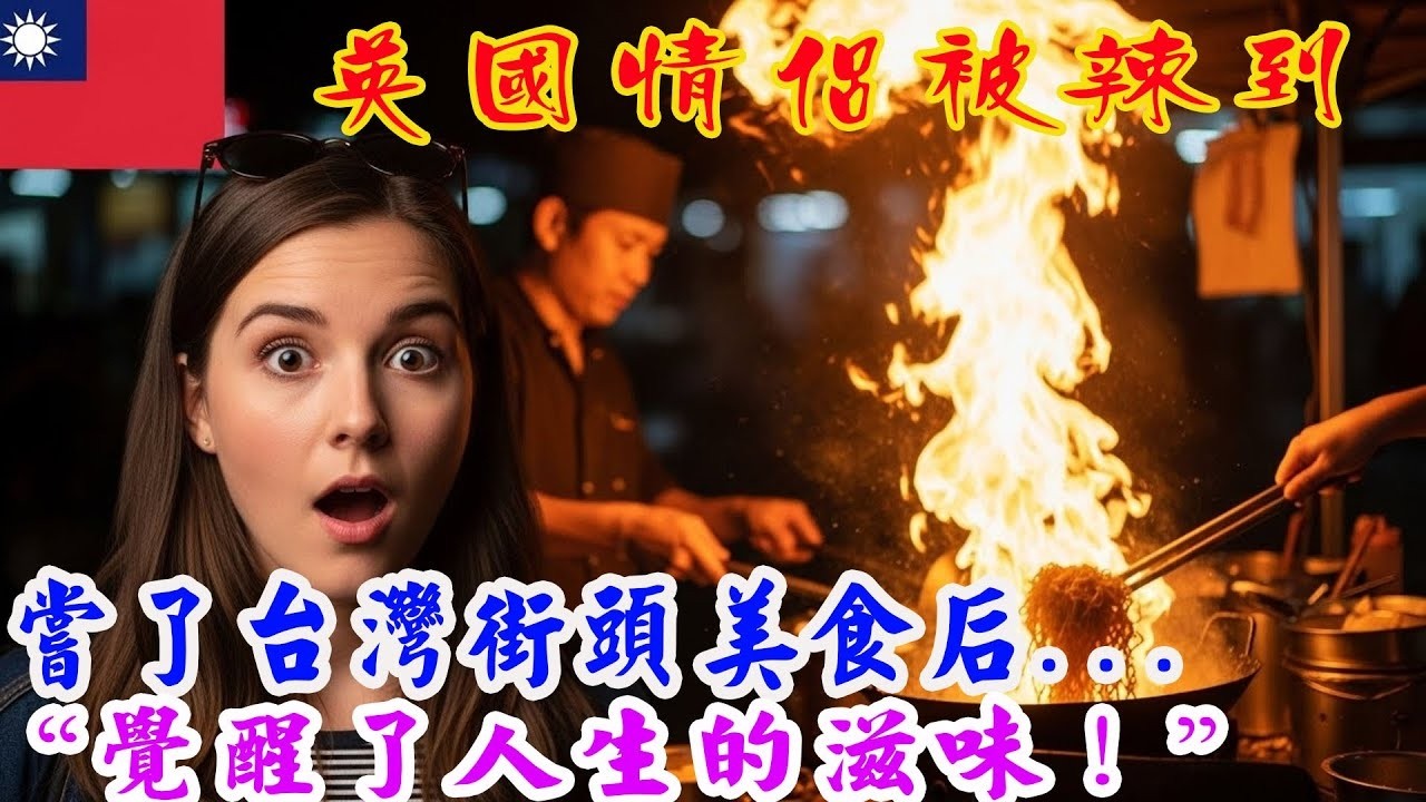 英国情侣惧怕“肮脏重口” → 终被台湾街头美食“唤醒”并“领悟生活真味！”