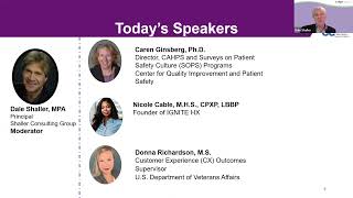 Listening to the Voice of the Patient: Using Multiple Feedback Methods to Complement CAHPS Data