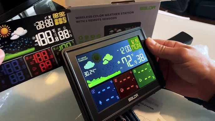 BALDR WiFi Weather Station Full Overview with Set Up Instruction 