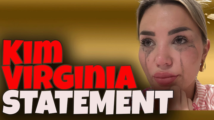 UPDATE! Kim Virginias Statement zum ShitStorm