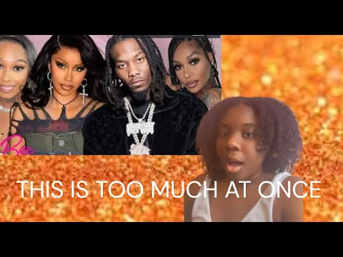 CARDI B AND OFFSET STAY IN DRAMA| REACTION| BEE WITH THE TEA