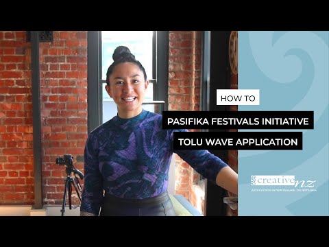 How To - Pasifika Festivals Initiative Tolu Wave Application