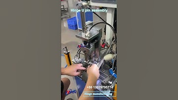 semi automatic hinge U pin assembly machine