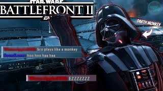 TOXIC Battlefront 2 duelist gets HUMBLED by a monkey