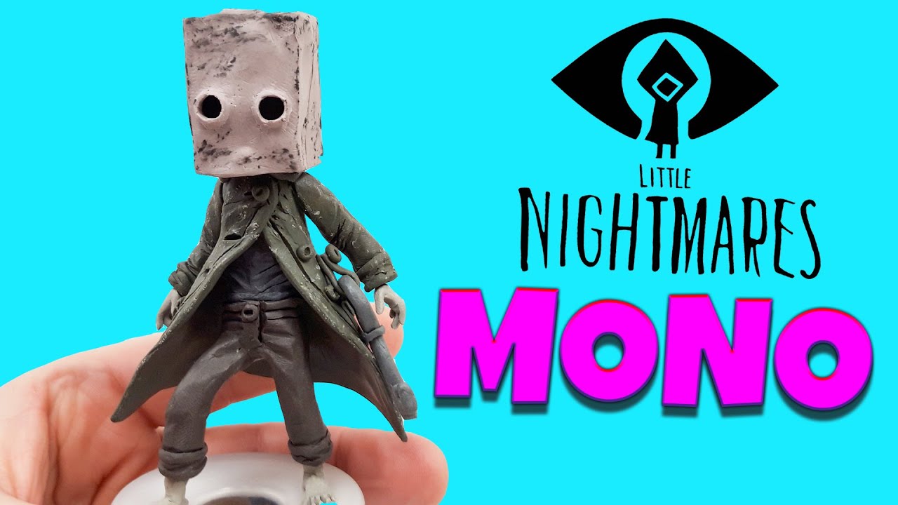 Little nightmares 2 Mono, resin figure diy kit or assembled and painted 14cm