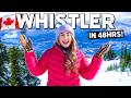 48 Hours in WHISTLER | Top Things to See & Do in Whistler, Canada
