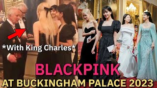 Blackpink With King Charles At The Korean State Banquet At Buckingham Palace 20231121